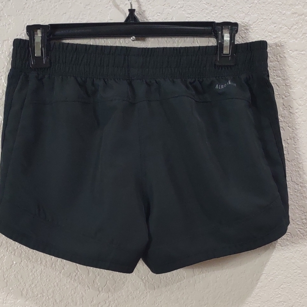 Adidas Black Athletic Shorts Lightweight Stretchy Design - Picture 16 of 17